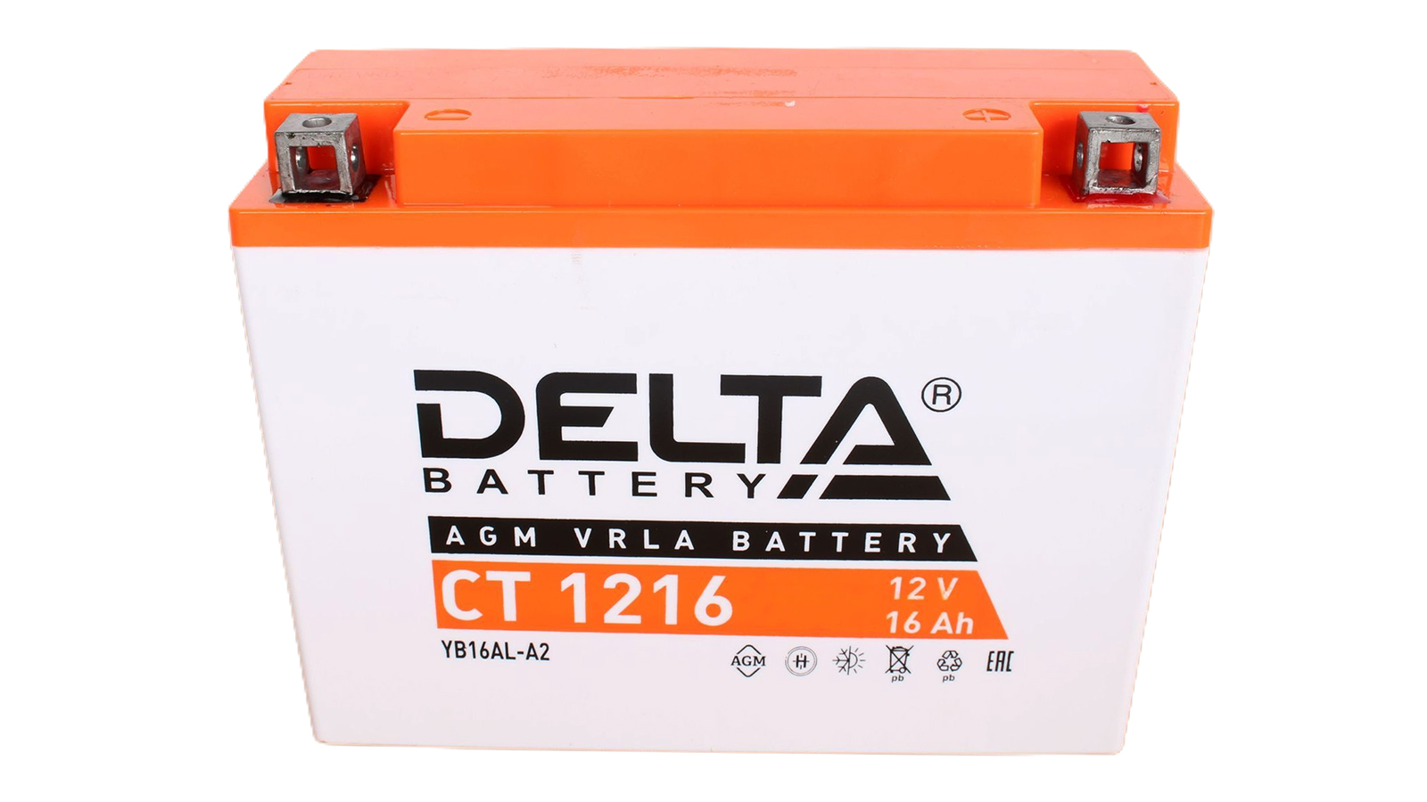 Аккумуляторная батарея DELTA 1216 YB16AL-A2 6СТ16 фотография №1