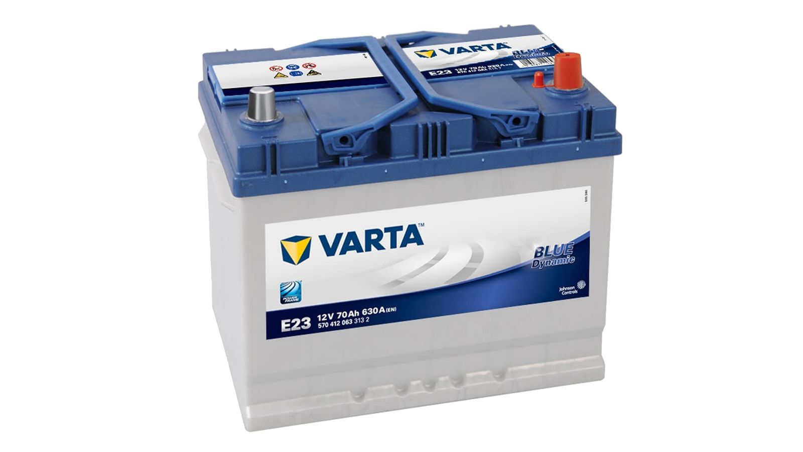 Аккумуляторная батарея VARTA BLUE 6СТ70 E23 * 570 412 063 фотография №2