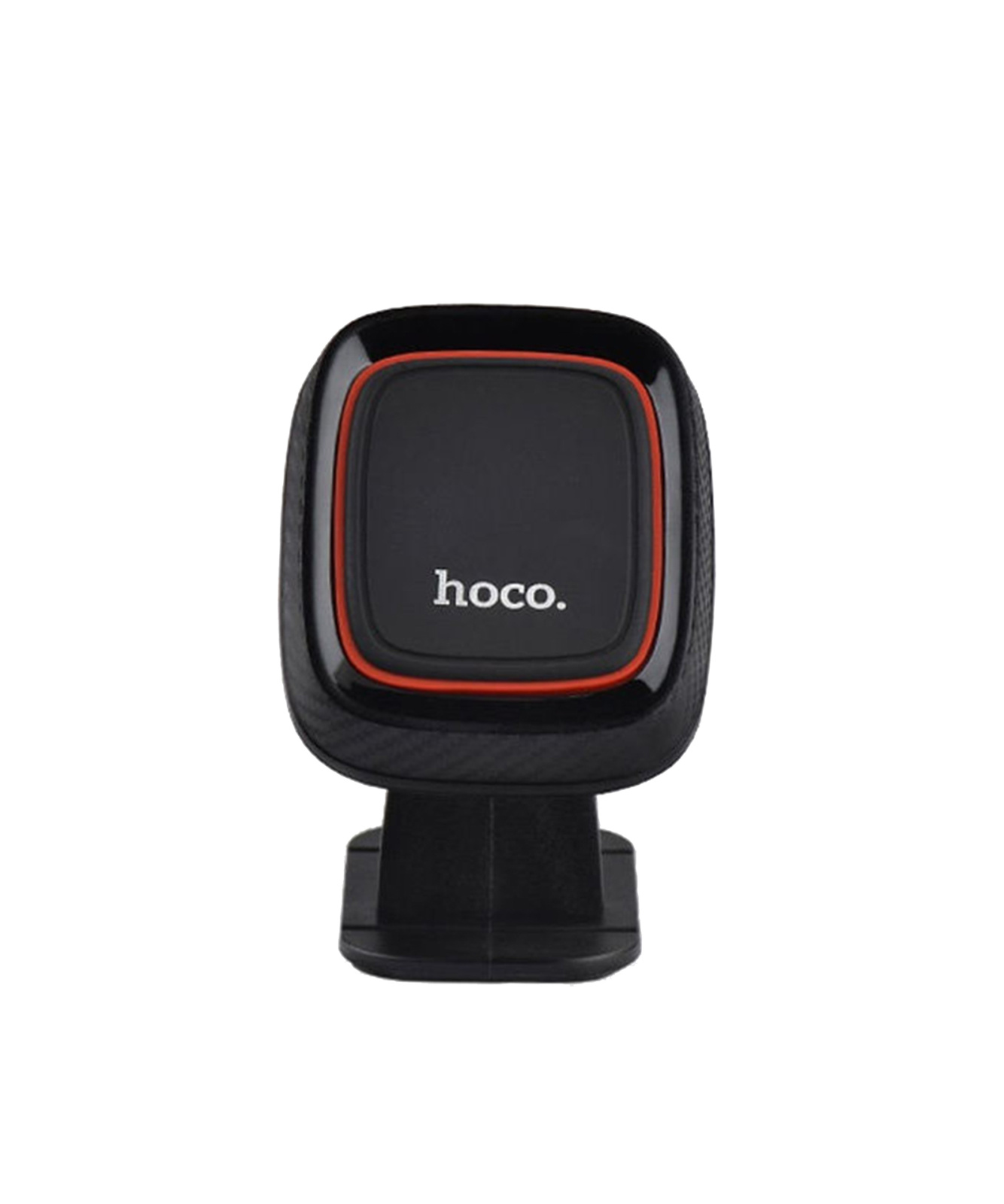 Держатель для авто Hoco CA24 Lotto series magnetic automotive center adsorbed holder black фотография №2