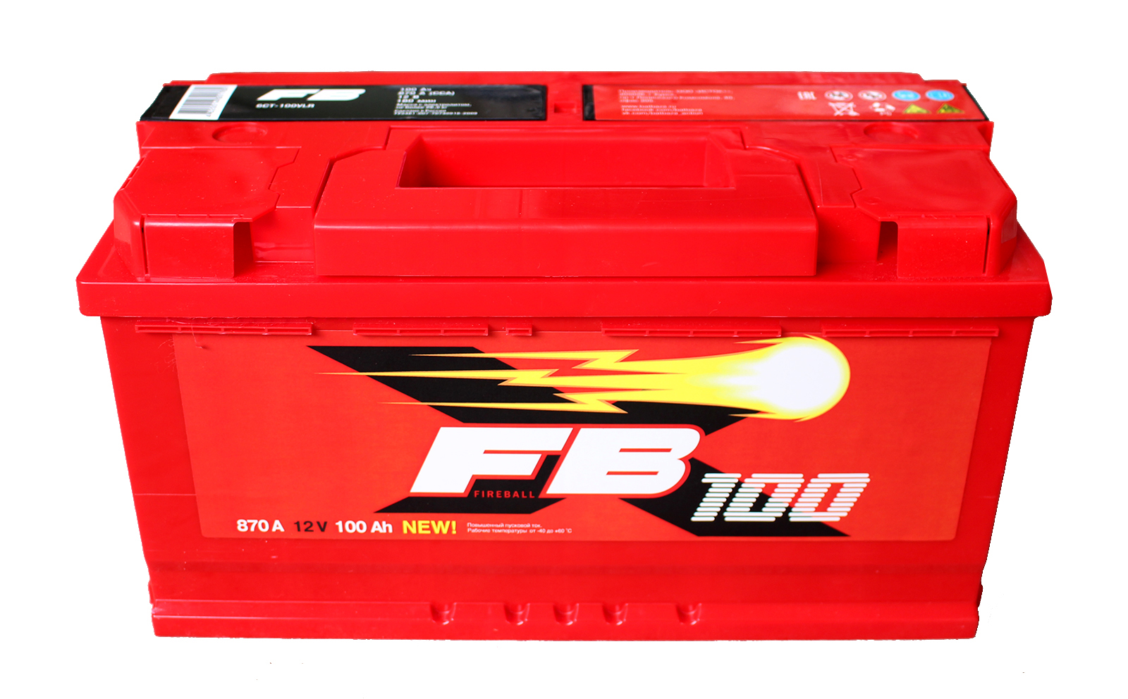 Аккумуляторная батарея FB 6СТ100 фотография №1
