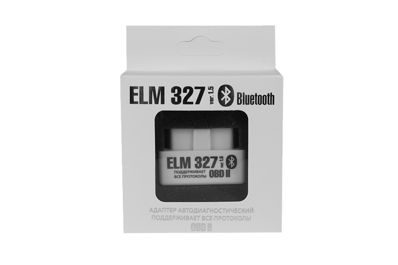 Адаптер диагностический ELM327 Bluetooth белый фотография №3