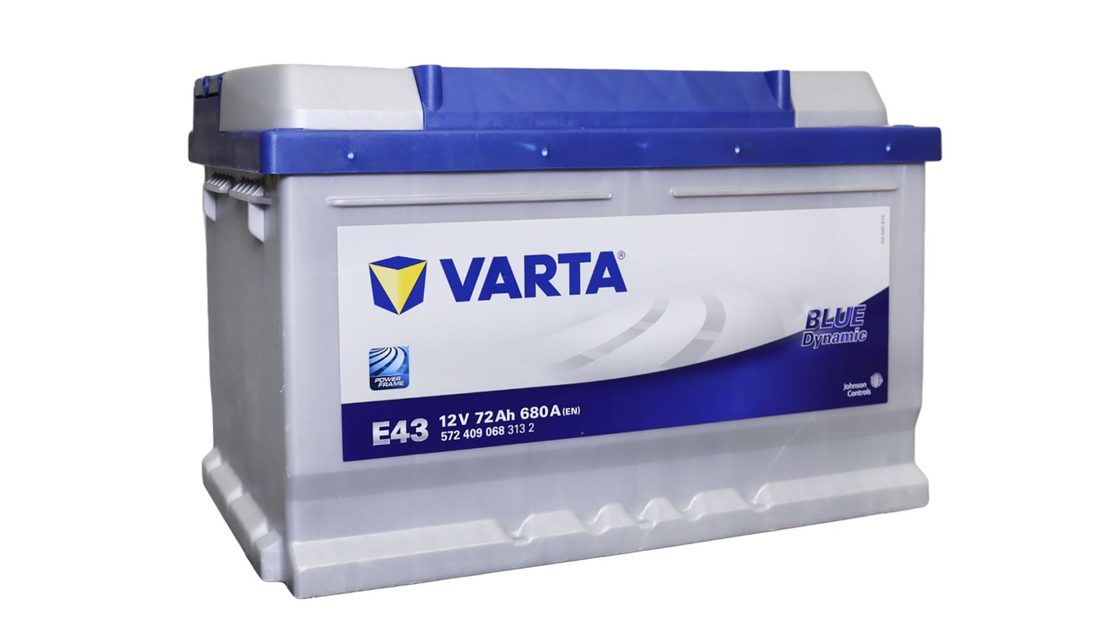 Аккумуляторная батарея VARTA BLUE 6СТ72 E43 * 572 409 068 680 А фотография №2