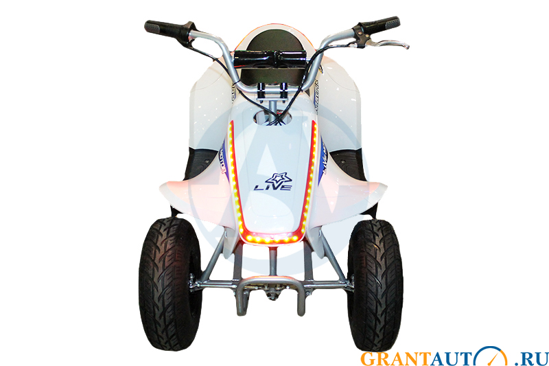 Электроквадроцикл ATEA500И детский (белый) фотография №1