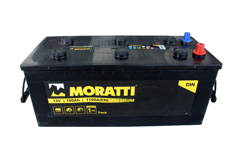 Аккумуляторная батарея MORATTI 6СТ190 фотография №1