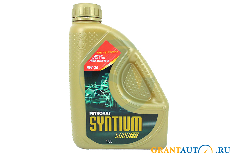 Масло моторное SYNTIUM 5000 FR синтетическое 5W20 1л фотография №1
