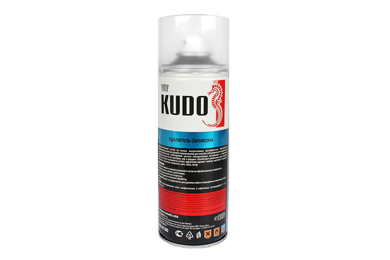 Средство KUDO для удаления силикона 520мл фотография №2