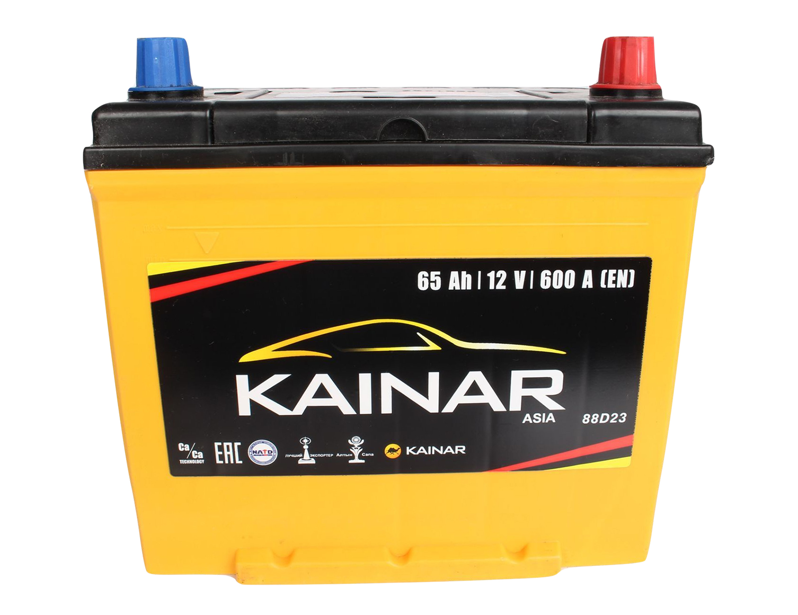 Аккумуляторная батарея KAINAR 88D23 6СТ65 азия обратная фотография №1