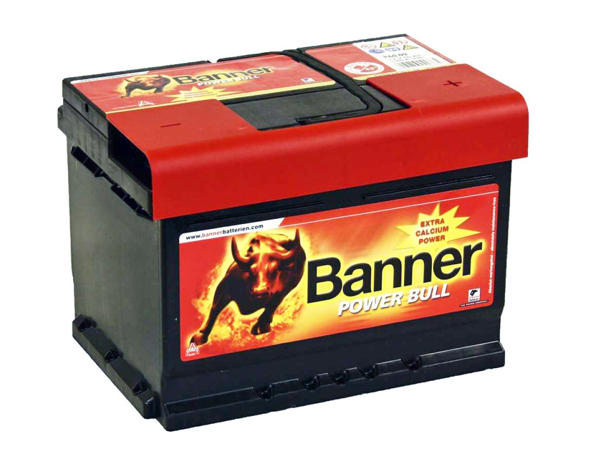 Аккумуляторная батарея BANNER Power Bull 09 6СТ60 низкая обратная фотография №1