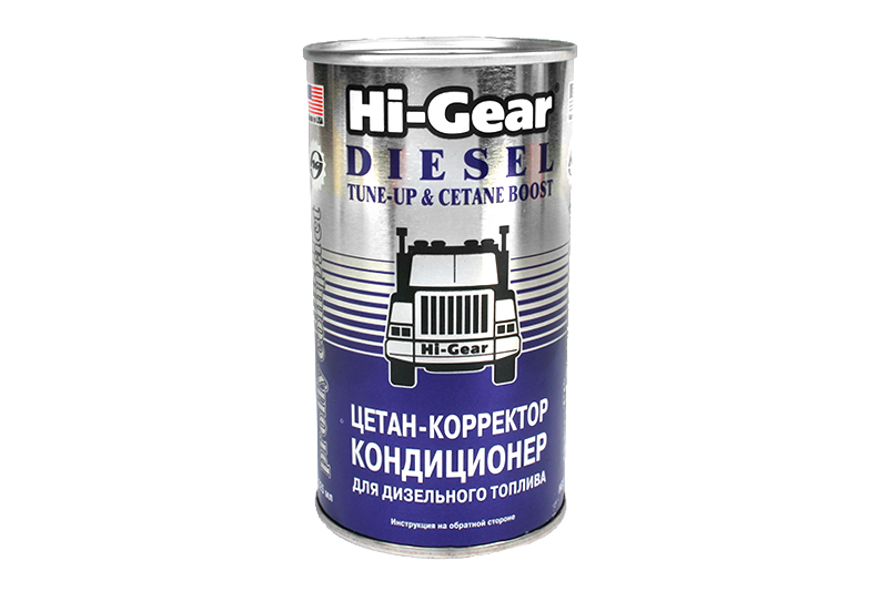 Присадка цетан-корректор Hi-Gear для дизельного топлива 325мл фотография №1