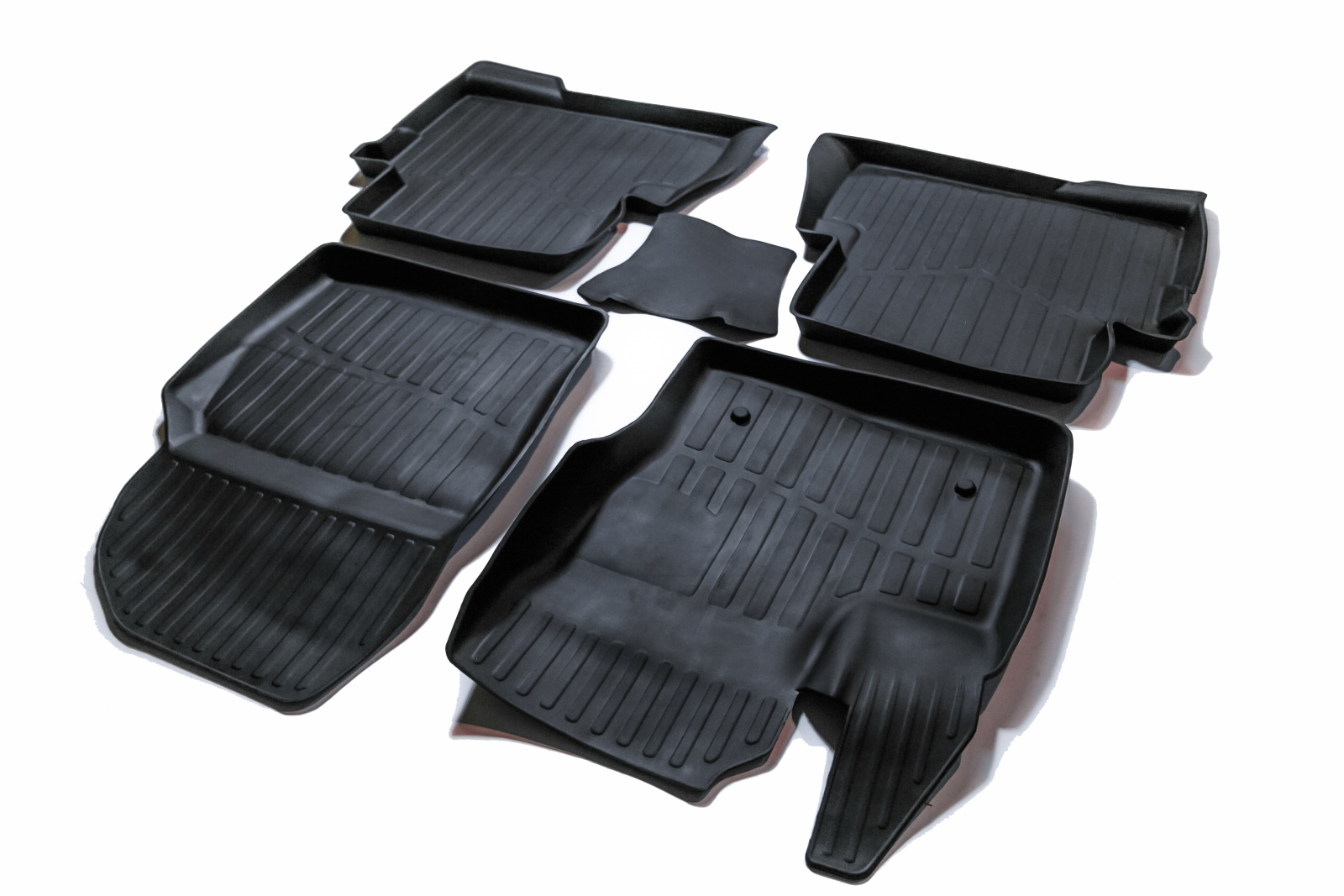 Коврик салона Ford Kuga II 2012- 3D Premium резина фотография №1