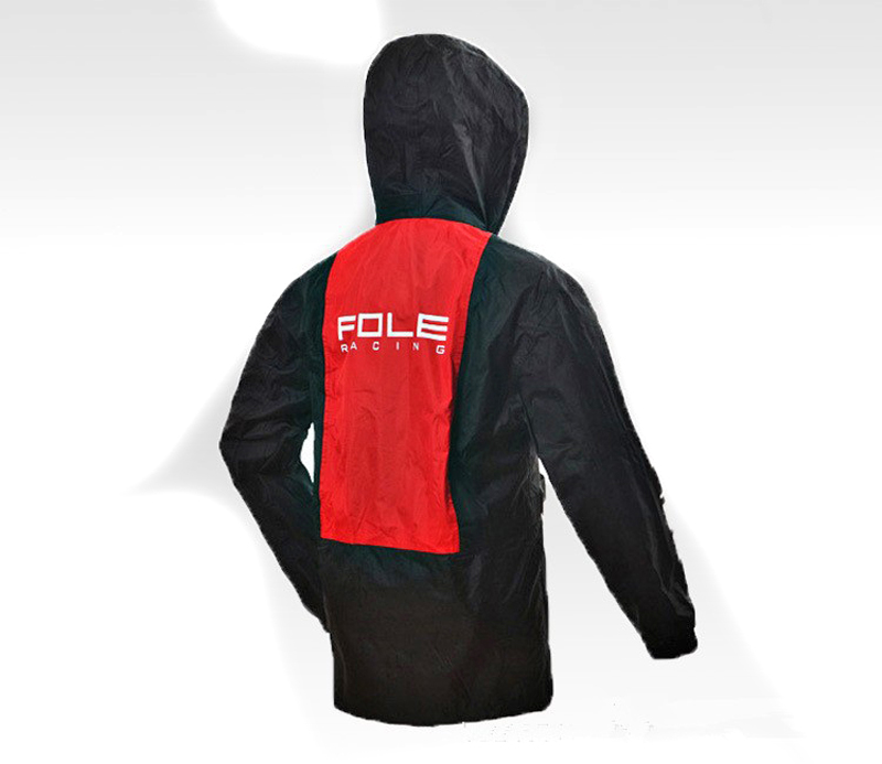 Дождевик Pole racing (куртка+брюки, чер/красный) L фотография №2