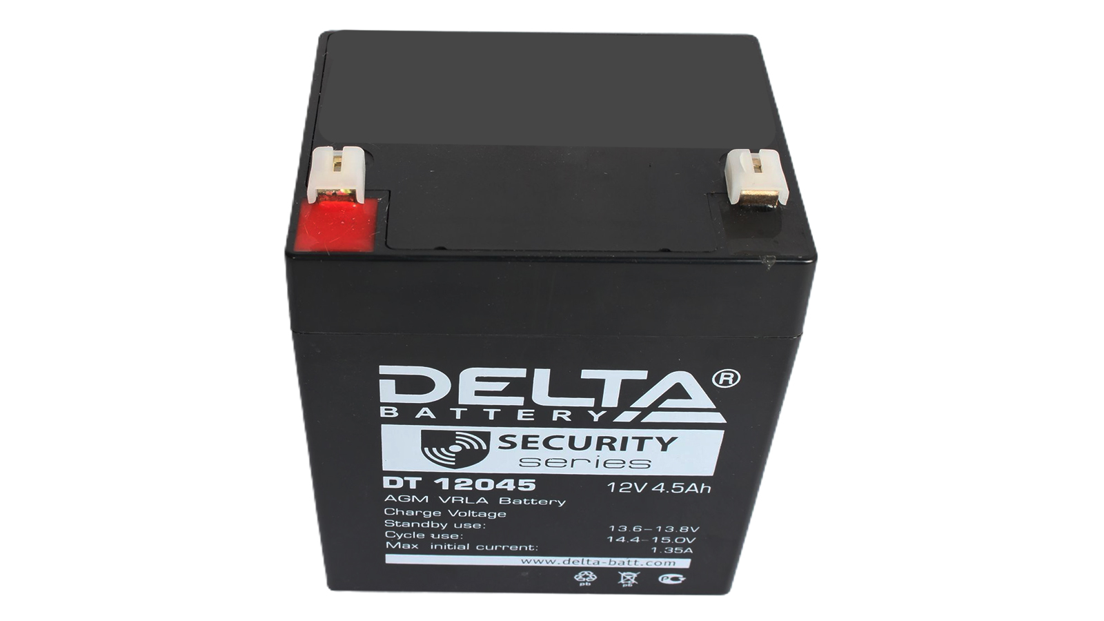 Аккумуляторная батарея DELTA DT 12045 6СТ4.5 фотография №1
