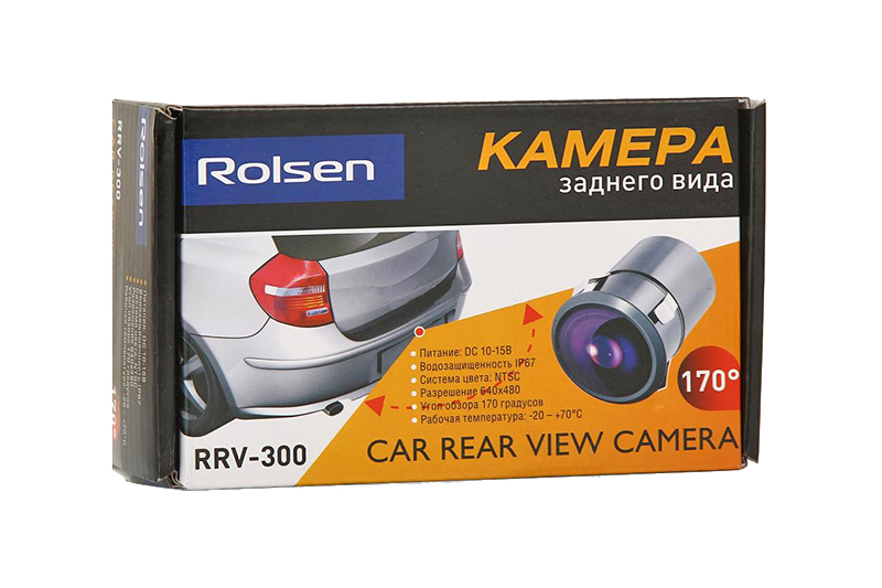 Камера заднего вида автомобильная Rolsen RRV-300 фотография №1