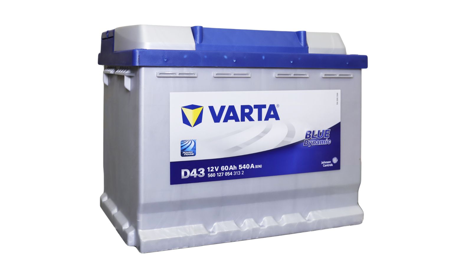 Аккумуляторная батарея VARTA BLUE 6СТ60 D43 * 560 127 054 540 А фотография №2