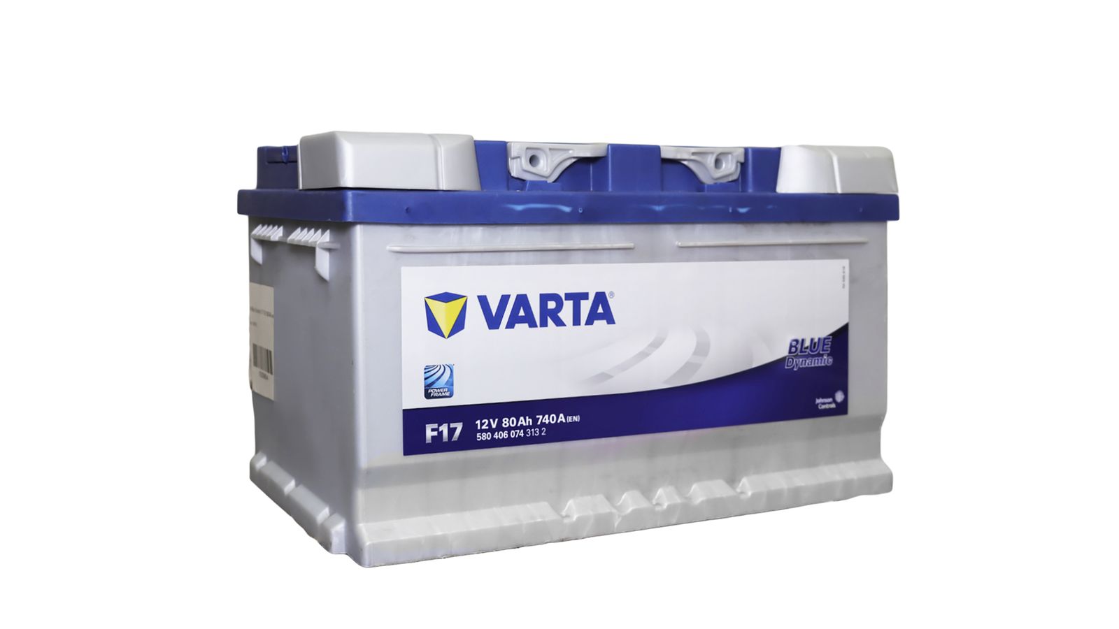 Аккумуляторная батарея VARTA BLUE 6СТ80 F17 * 580 406 074 фотография №2