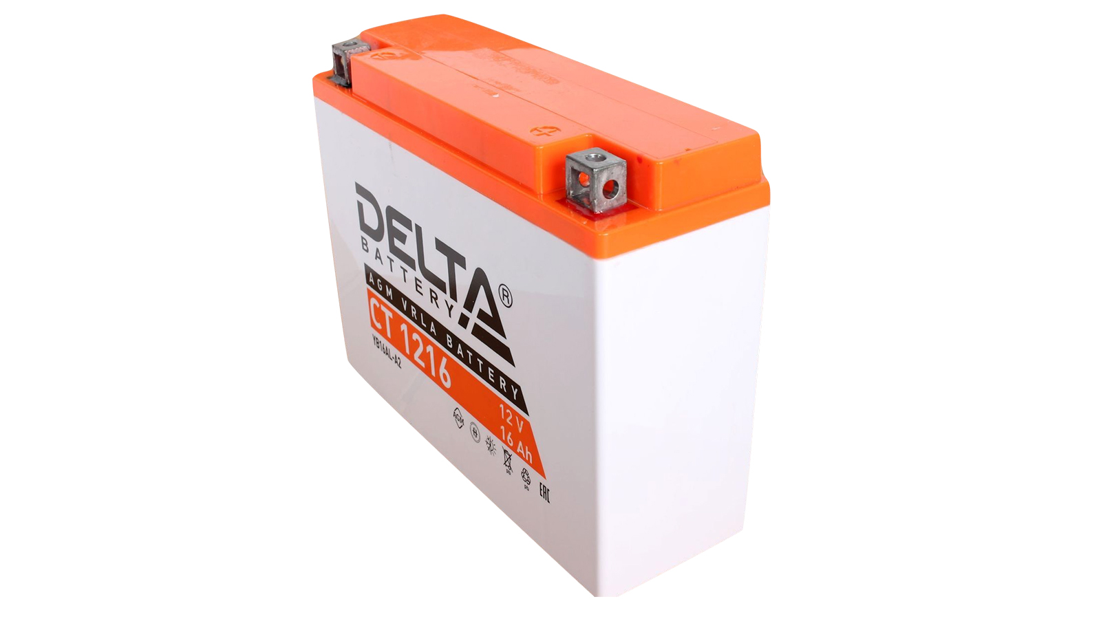 Аккумуляторная батарея DELTA 1216 YB16AL-A2 6СТ16 фотография №2