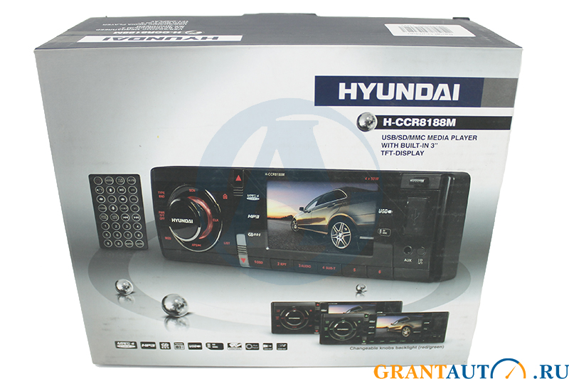USB-ресивер автомагнитола Hyundai H-CCR8188 фотография №1