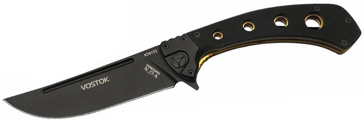 Нож K 781T2 VOSTOK сталь AUS8 подшипник фотография №1