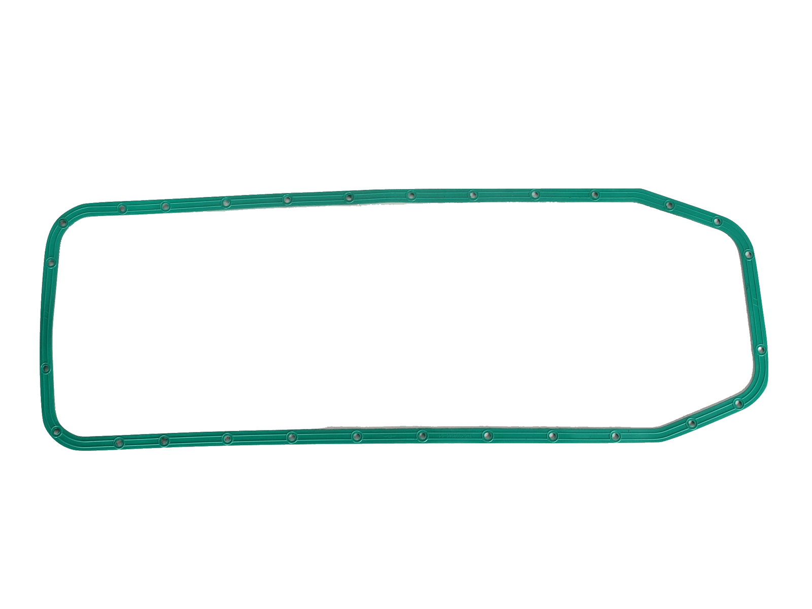 Прокладка КАМАЗ картера масляного МБС зеленая с металлическими вставками АВТОРЕСУРС фотография №1