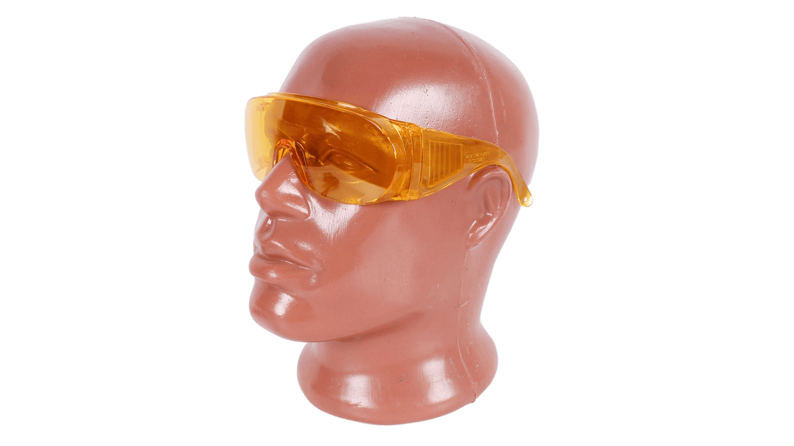 Очки защитные жёлтые STAYER MX-3 монолинза с дополнительной боковой защитой и вентиляцией, открытого типа фотография №2