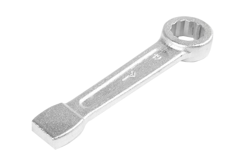 Ключ накидной односторонний 19 мм ударный КЗСМИ фотография №2
