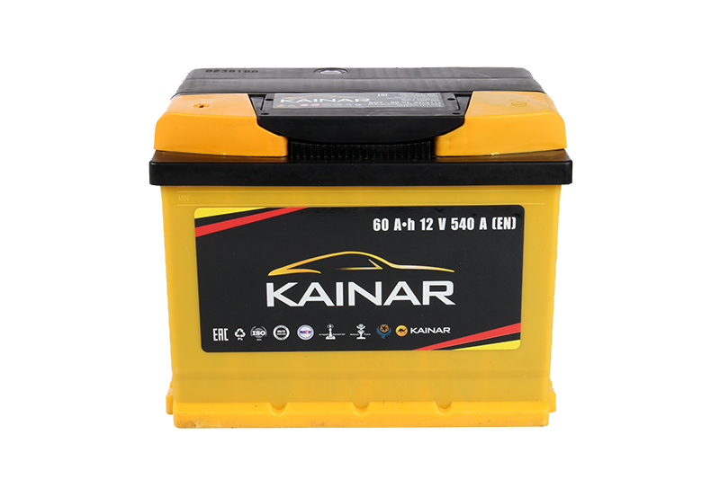 Аккумуляторная батарея KAINAR 6СТ60 550 А фотография №1
