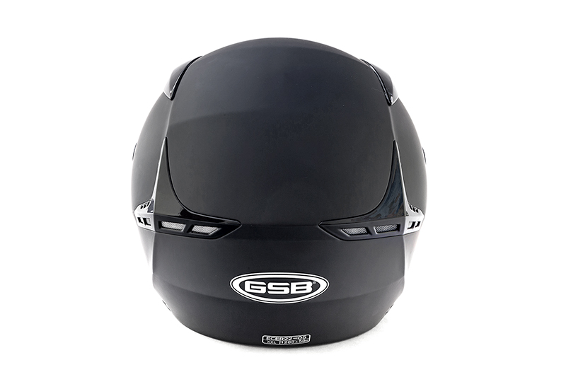 Шлем открытый GSB G-240 черный матовый XL фотография №3
