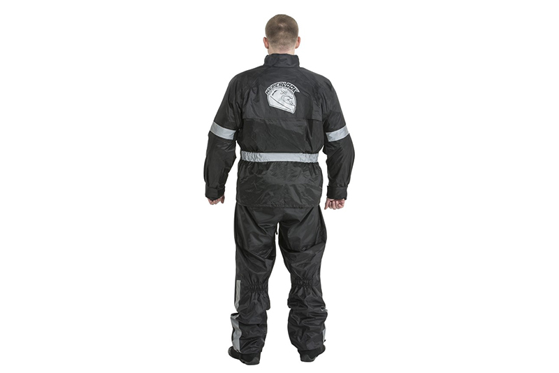 Дождевик черный (куртка, брюки) Titan (Размер S) фотография №3