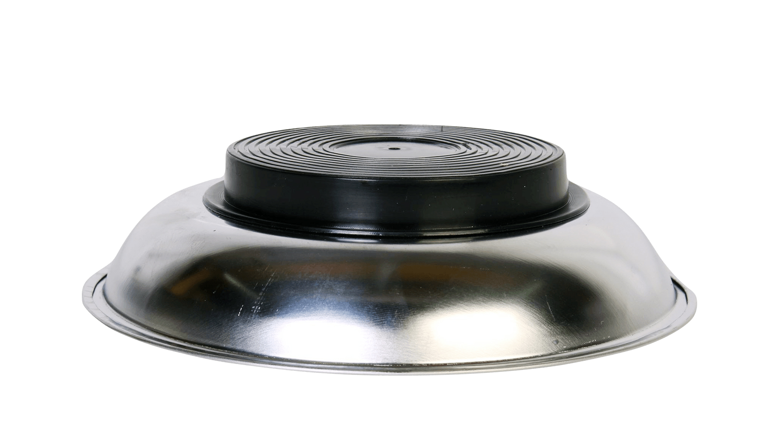 Миска АвтоDело 40335 металлическая магнитная для крепежа круглая 150мм фотография №3