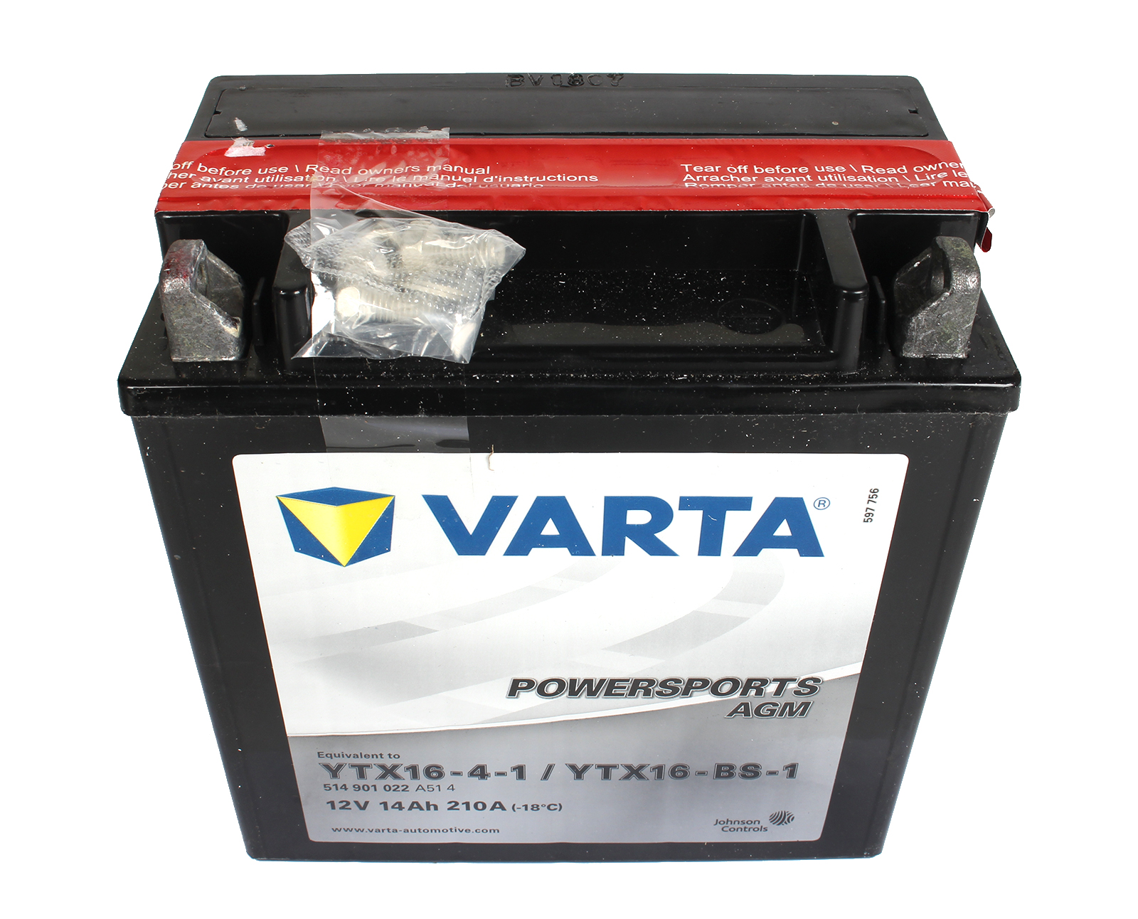 Аккумуляторная батарея VARTA гелевая 514 901 022 514 901 022 фотография №2