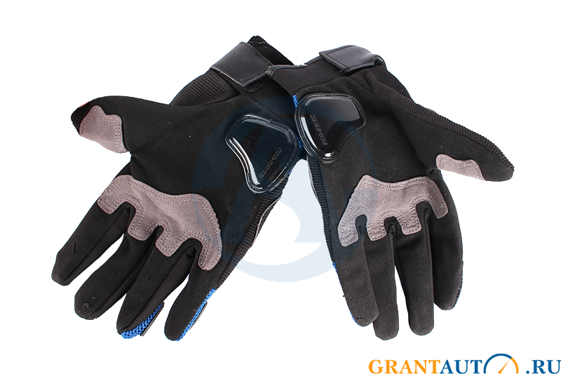 Перчатки защитные V003 синие S фотография №2