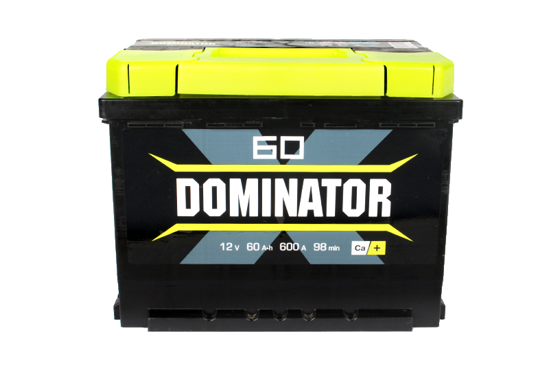 Аккумуляторная батарея DOMINATOR 6СТ60 обратная 60Ач фотография №1