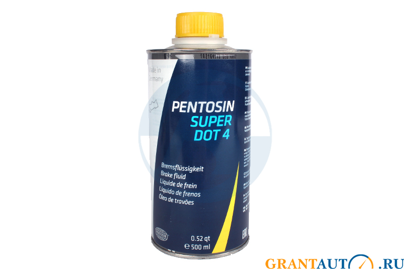 Жидкость тормозная PENTOSIN Super DOT 4 0.5л фотография №1