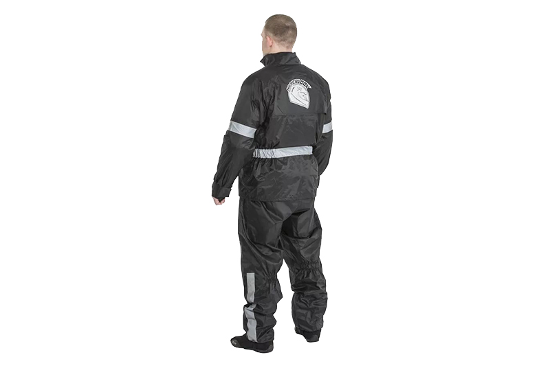 Дождевик черный (куртка, брюки) Titan (Размер XL) фотография №2