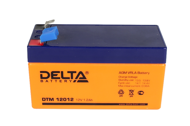 Аккумуляторная батарея DELTA DTM 12012 фотография №1