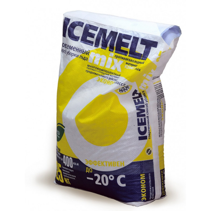 Антигололед ICEMELT Mix -20 25кг фотография №1