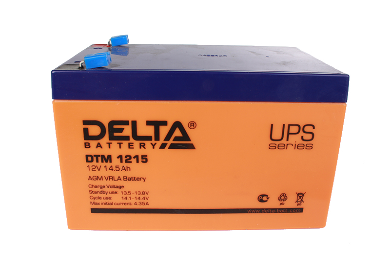 Аккумуляторная батарея DELTA DTM 1215 фотография №1
