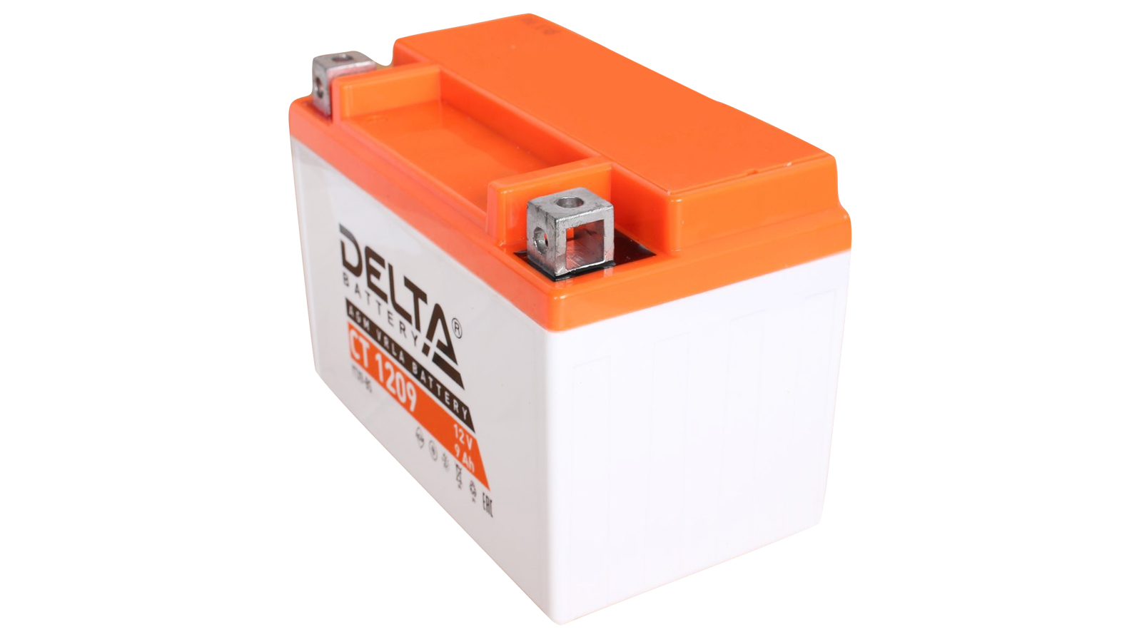 Аккумуляторная батарея DELTA СТ 1209 YTX9-BS 6СТ9 1000 фотография №2