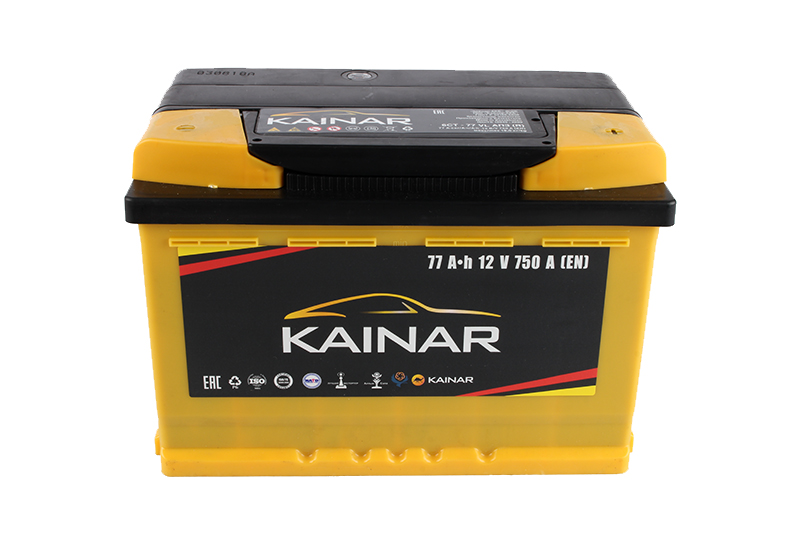 Аккумуляторная батарея KAINAR 6СТ77 обратная фотография №1