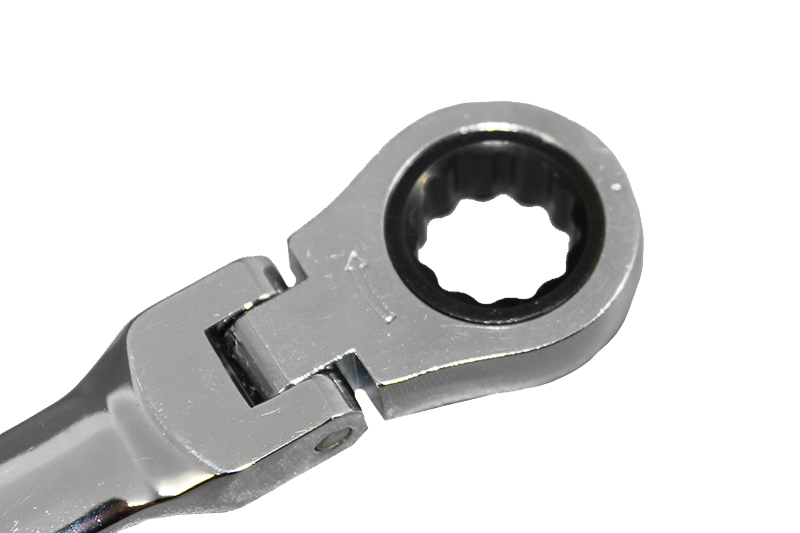 Ключ комбинированный с трещоткой шарнирный 14мм ЭВРИКА фотография №2