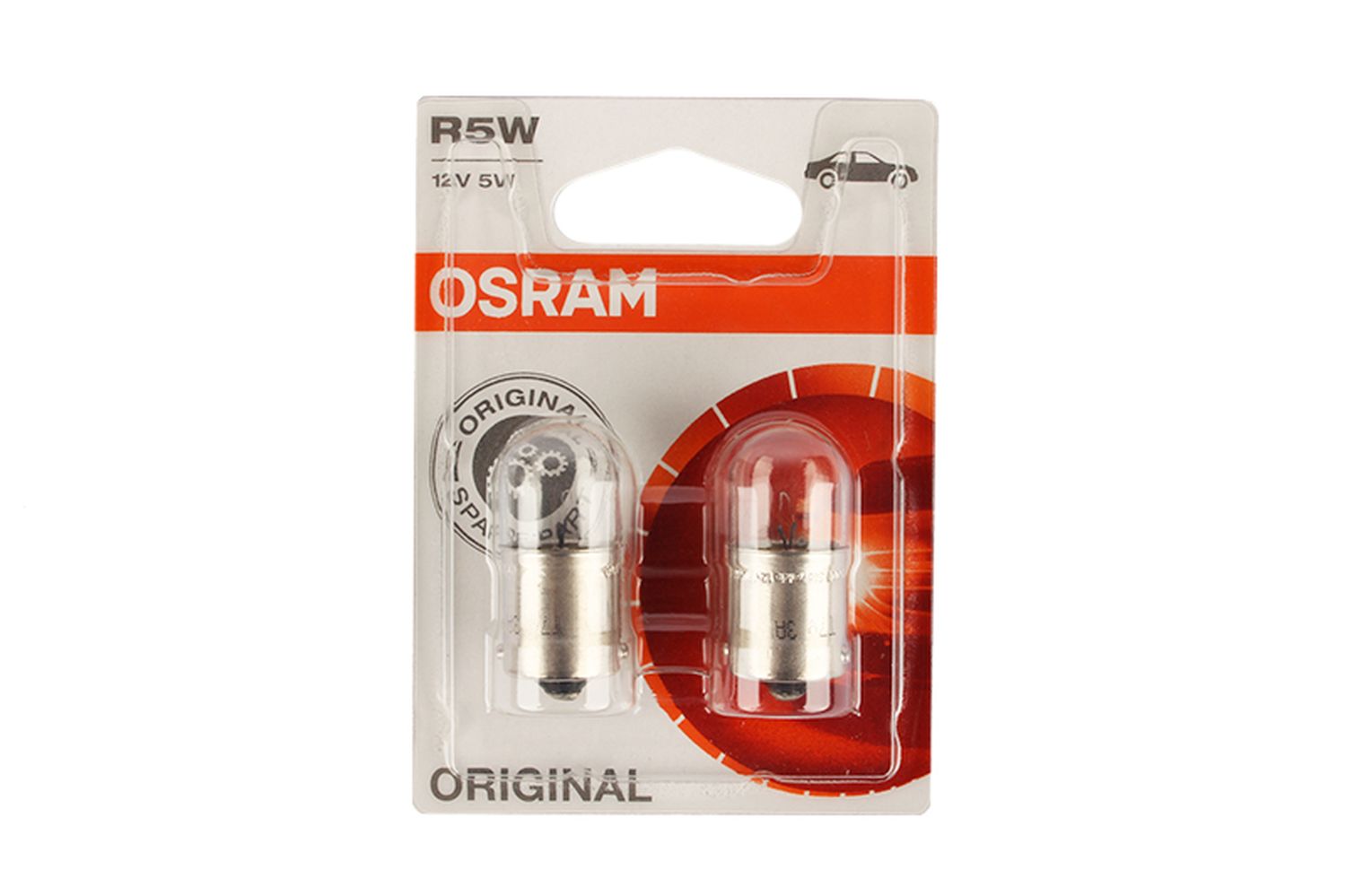 Лампа 12Vx5W OSRAM 2шт комплект O-5007-02B фотография №1