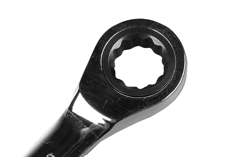 Ключ гаечный накидной с трещоткой 10х13мм ЭВРИКА фотография №2