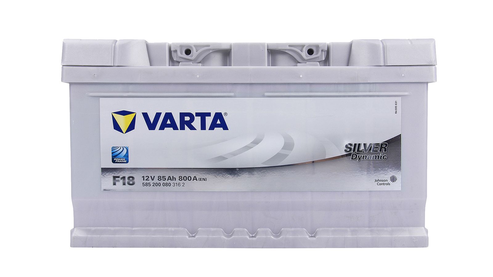 Аккумуляторная батарея VARTA SILVER 6СТ85 F18  585 200 080 фотография №1