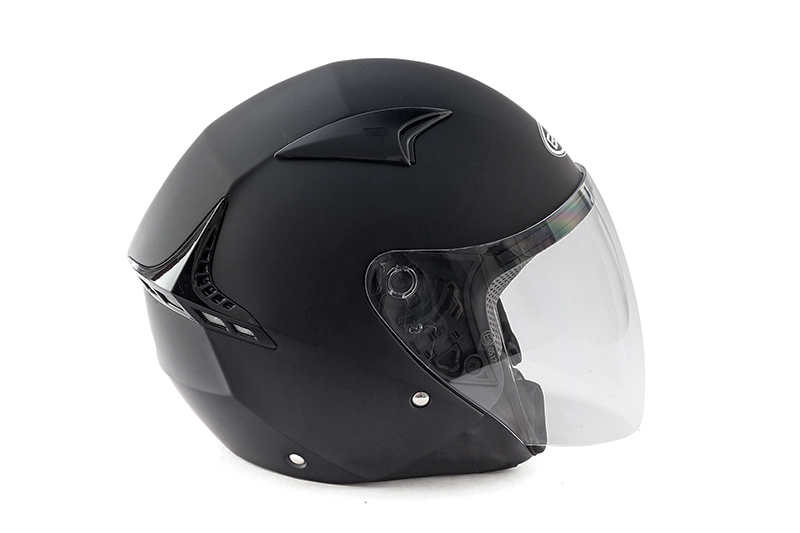 Шлем открытый GSB G-240 черный матовый XXL фотография №2