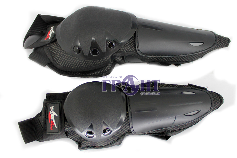 Защита колена налокотник комплект Probiker HX-P02 черные фотография №1