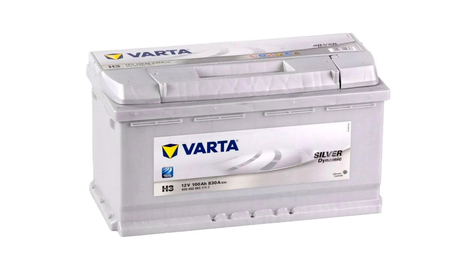Аккумуляторная батарея VARTA SILVER 6СТ100 H3 * 600 402 083 фотография №2