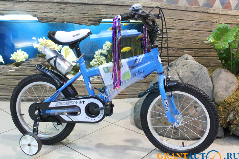Велосипед XBOSHI детский диаметр колес 16 дюймов фотография №1