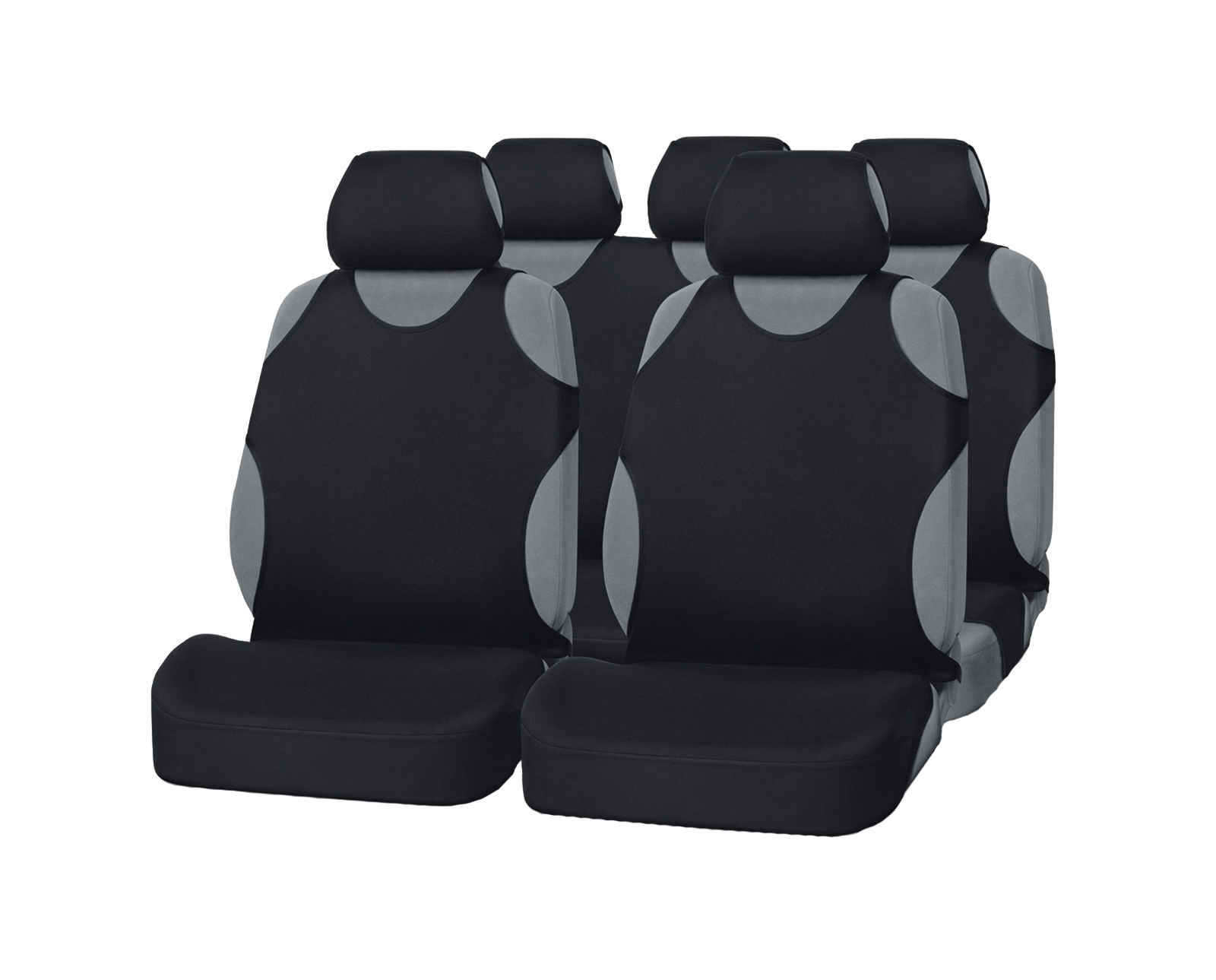 Комплекты чехлов для автомобильных сидений STANDARTчёрный SD10 фотография №1