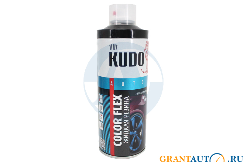 Резиная жидкая KUDO черная 520мл фотография №1