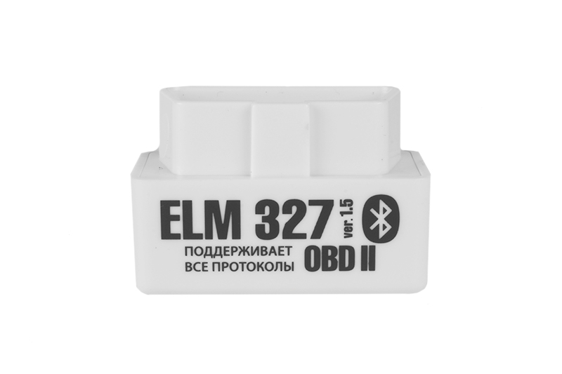 Адаптер диагностический ELM327 Bluetooth белый фотография №1